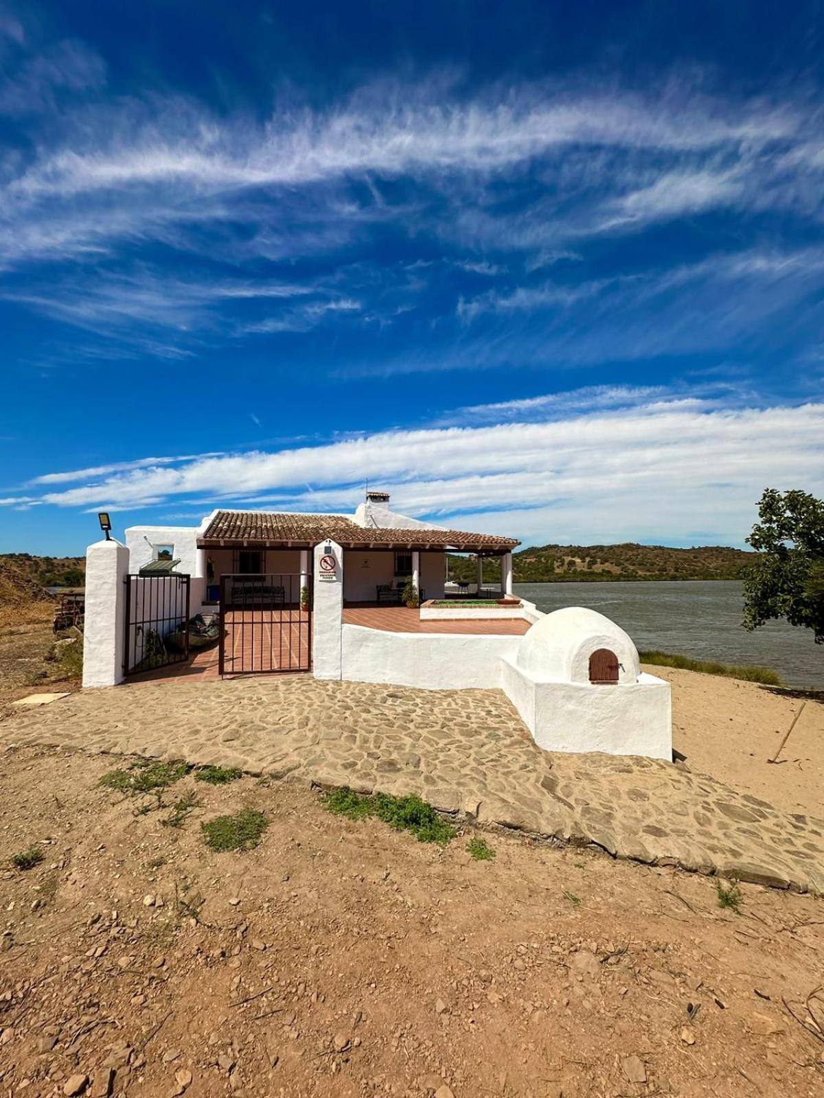 Magnifica Casa A Orillas Del Guadiana Уэльва Экстерьер фото
